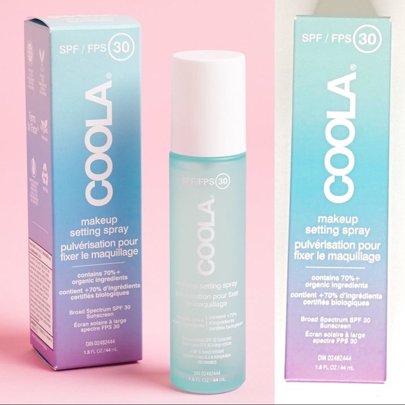 coola spf 30 makeup setting sunscreen spray